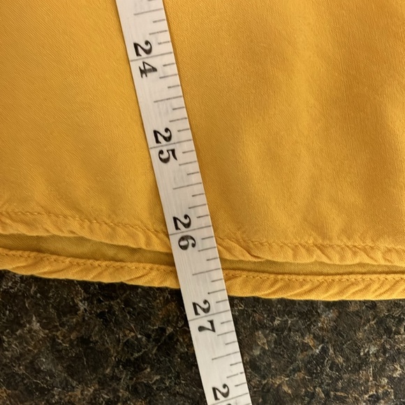 Faded glory mustard yellow detailed shirt xxl 20 - Picture 7 of 8